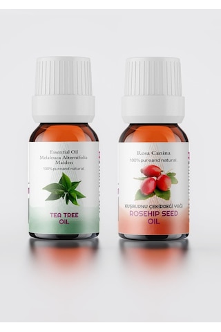 Proclis Çay Ağacı Yağı 10 ML + Kuşburnu Çekirdeği Yağı 10 ML