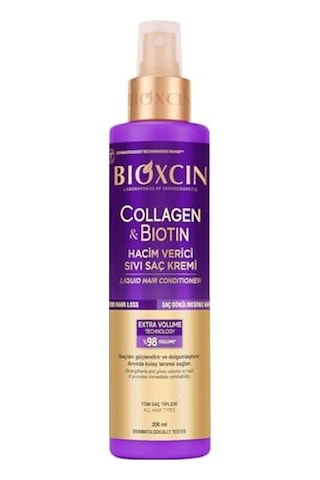 Bioxcin Collagen & Biotin Ekstra Hacim Sıvı Saç Kremi 200 Ml - İnce Ve Seyrek Saçlar
