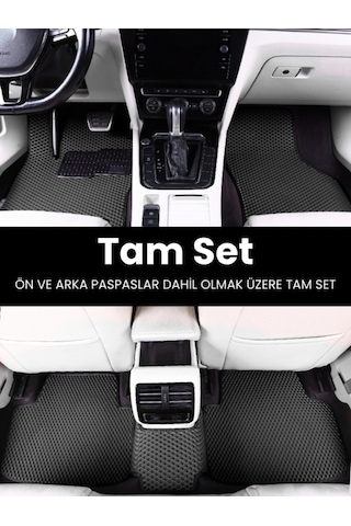 Volkswagen-caddy- 2011-2020 İçin Eva İç Paspas Takımı Metal Topukluk Dahil