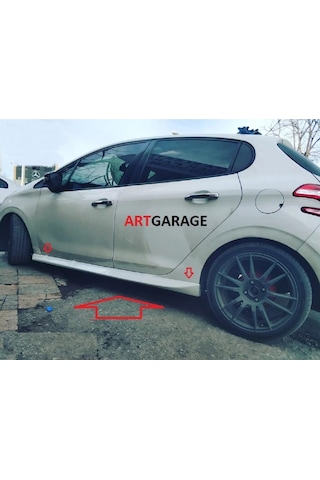 Peugeot 208 Uyumlu Aero Marşpiyel Takımı-boyasız
