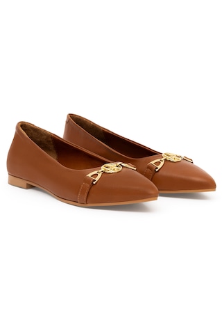 U.S. Polo Assn. Kadın Taba Babet 50287171-VR099