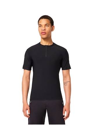 Oakley Poınt To Poınt 1/4 Zıp Jersey SIYAH