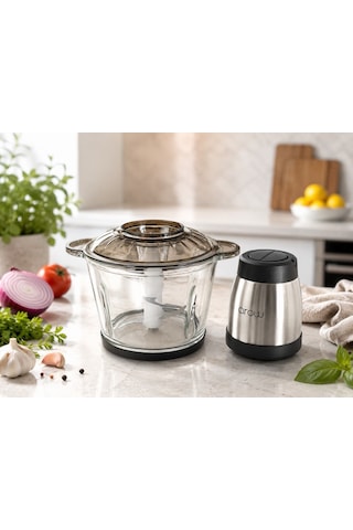 Easy Life TR-4453 300 W 4 Bıçaklı Cam Hazne Mutfak Robotu