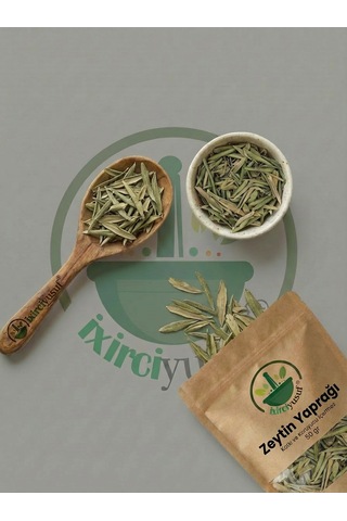 Zeytin Yaprağı Zeytin Yaprağı Çayı Olive Leaf Olive Leaf Tea Olea Europaea Doğal Kurutulmuş 50 G