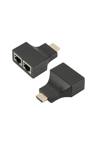 Powermaster Fully Hdmi To Rj45 Cat6 Extender 30Metreto Rj45 Cat6