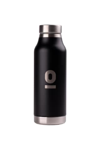 Paslanmaz Çelik Siyah Çelik Matara 530 ml No:85 Siyah