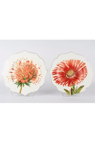 2li Art Of Botanical Kırmızı Servistabağı 28 Cm-5865