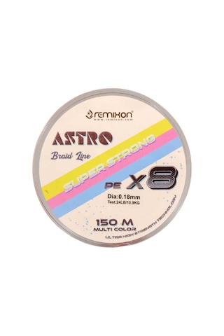 Remixon Astro 8x 150m M.color İp Misina - 0,13mm