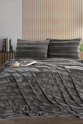 Cozy Çift Kişilik Battaniye Takımı Anrasit