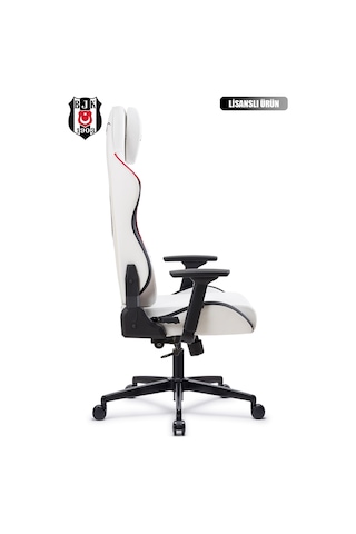 Fanchair X Beşiktaş 1903 Lisanslı Oyuncu Koltuğu-37 Beyaz
