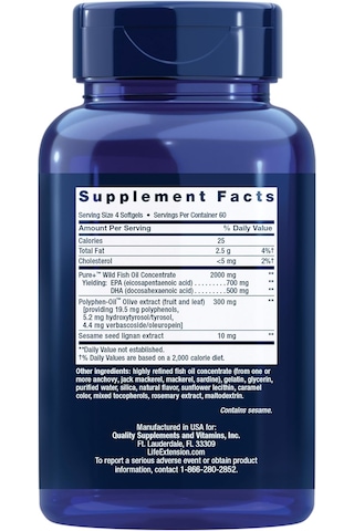Life Extension Super Omega-3 240 Softgels Usa Menşeii Orijinal Dmmedicineden