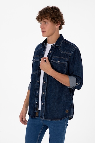 U.s. Polo Assn. Erkek Mavi Gömlek Jean 50308348-dn0022 Mıd Blue