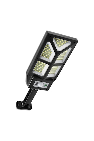 Besthome1 Tg-ty100 196 Led Güneş Enerjili Açık Vücut İndüksiyon Duvar Lambası Bahçe Çiti Sokak Lambası 10438
