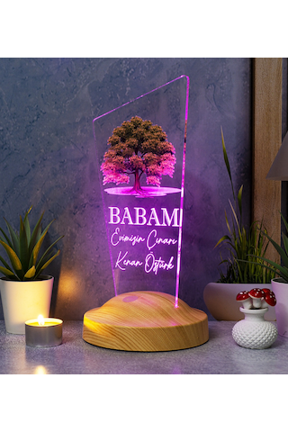 Babaya Hediye, Babalar Günü Hediyesi, Babama Hediye, Gece Lambası (545778155)