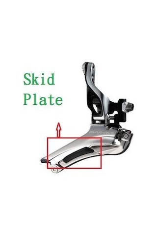 Shimano Tiagra FD-6800 Ön Vites Plastiği(Y5P116000) Mavi - Beyaz