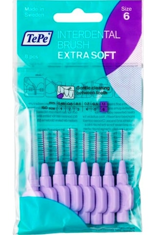 Tepe Extra Soft Arayüz Fırçası 8'li 1.1 MM