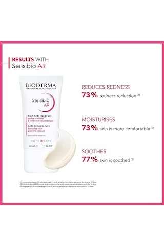Bioderma Sensibio Ar+ Hassas Ciltler İçin Kızarıklık Karşıtı Nemlendirici Bakım Kremi 40 Ml