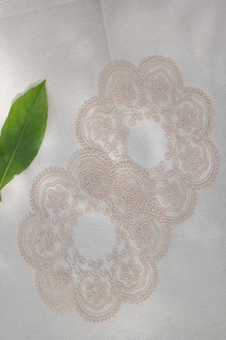 6 Adet Cappuccino Sekizgen Modern Bardak Altlığı & Kokteyl Peçete Pembe