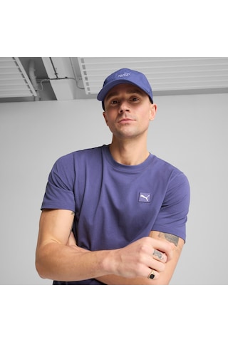 Puma 025983-03 Ess Elevated Bb Cap Erkek Mavi Spor Şapka