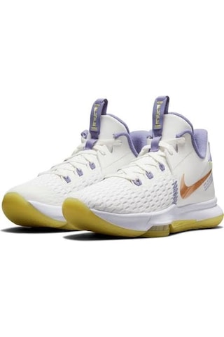 Nike Lebron Witness 5 Basketbol Ayakkabısı Beyaz