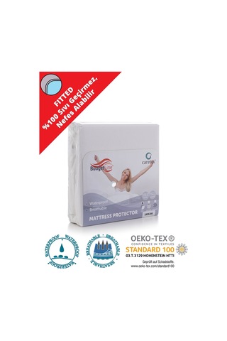 Eco Comfort Su Sıvı Geçirmez Yatak Koruyucu Alez (Fitted) 90x190 Beyaz