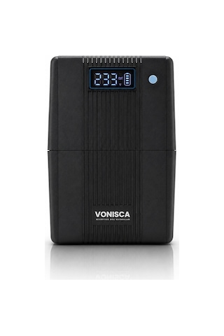 D-650 650va Lcd Kesintisiz Güç Kaynağı Line Interactive 1x12v 7ah Ups Bilgisayar Modem Kamera Pc