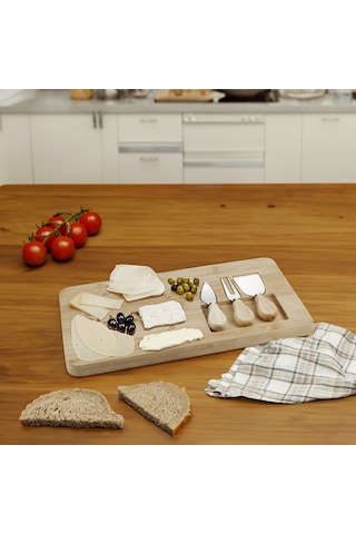 Naturalove Bambu Peynir Sunum Tabağı