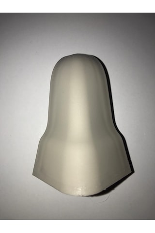 Laminat Parke Süpürgelik Köşe Bağlantı Aparatı 6 CM Gri Renk