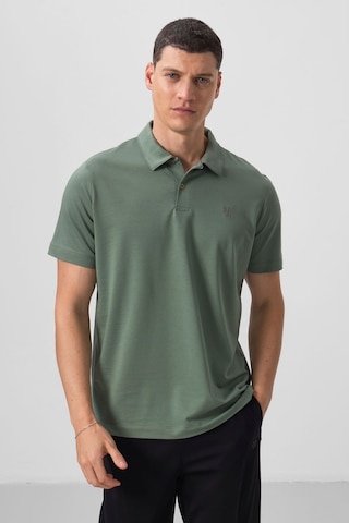 Tommy Life Açık Yeşil Basic Göğüs Logolu Standart Kalıp Triko Polo Yaka Erkek T-shirt - 87768 CAMEL