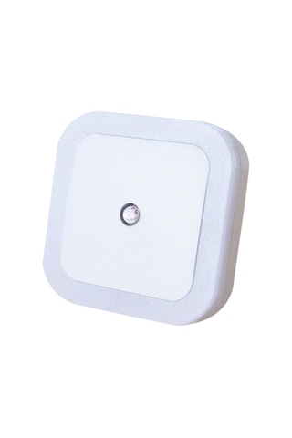 Xiyyadms Akıllı Ev Işık Kontrol Sensörlü Led Gece Lambası - Beyaz, Otomatik Açma/kapama, Ev Odaları İçin Avrupa Standartı Beyaz