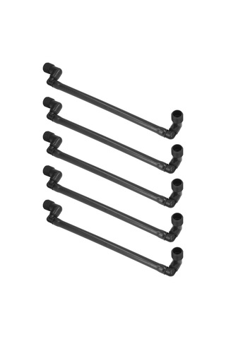 Kosona G3/4 Dış Dişli Otomatik Yükseklik Ayarlı Çevirilebilir Bahçe Çim Sulama Jöntü Armatürü - 5 Adet Pe Malzeme