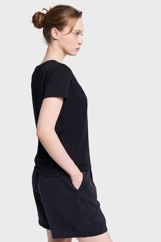 Lescon Kadın Kısa Kollu T-shirt 26y-2127 Siyah