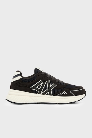 Armani Exchange Logolu Sneaker Ayakkabı Erkek Ayakkabı Xm002635 Af19388 Mb808 Kahve-beyaz-lacivert