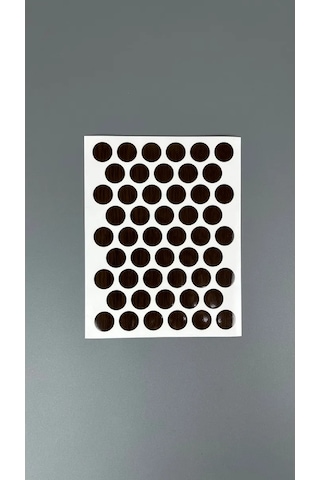 Mebel'naa Furnitura Mystery Kendinden Yapışkanlı Mobilya Tapanı D-14 Mm 100 Adet 261809274 Wenge Sihirli