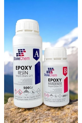 Epoxy Ultra Şeffaf 750 Gr