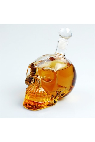 Mobgift Mobgift Kuru Kafa Tasarım Cam Şişe Sürahi 350 Ml