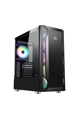 Powerboost VK-G3701B 550 W 80+ Apfc 3xARGB Fanlı Mid-Tower Oyuncu Bilgisayar Kasası