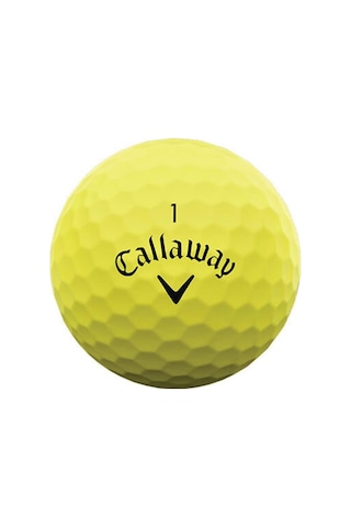 Callaway Bl Cg Supersoft Yellow Golf Topu - 3lü Karışık