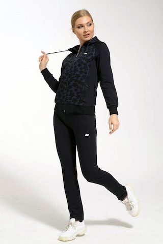 Fantasy Kadın Kapşonlu Yarım Balıkçı Yaka Eşofman Takımı 201806