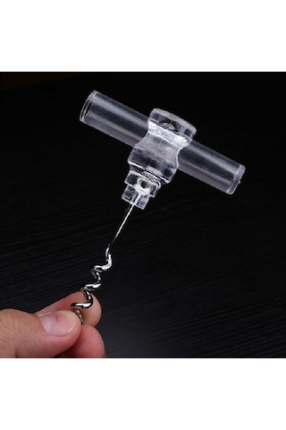 Şarap Tirbuşon Yaratıcı Küçük Hediye Şarap Seti Mutfak Aletleri Şeffaf Diğer