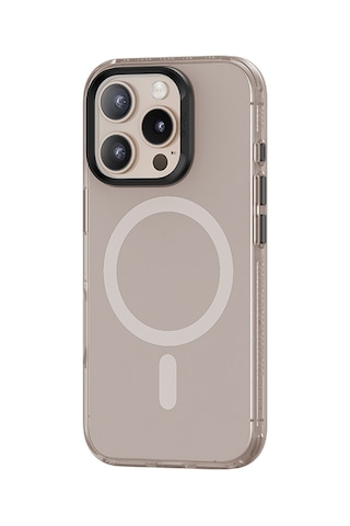 Apple Uyumlu iPhone 16 Pro Max Kılıf Magsafe Şarj Özellikli Yeni Seri Benks Lucid Armor Kapak Gold