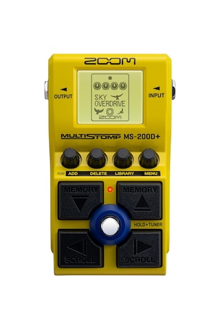 Zoom Ms-200d+ Multistomp Drive Pedal