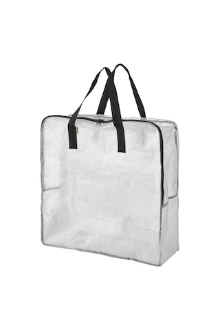 Ikea Dımpa Saklama Çantası, Dayanıklı Ve Şeffaf 65x22x65 Cm Temizlemesi Kolay - Sadece Durulayın Ve Kurulayın