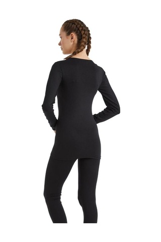 Blackspade V Yaka Uzun Kol Siyah Unisex Thermal İçlik C7t5n2o1 001