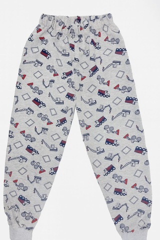 Beka Kids Erkek Çocuk Desenli Pijama Takımı %100 Pamuklu Ve Esnek Pijama Takımı Krem