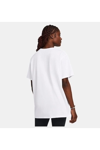 Under Armour Campus Oversize Kadın T-shirt 1387193-100 Beyaz