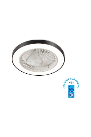 Vanti 15w 50cm 20inç Ledli Modern Tavan Vantilatörü Kcf297