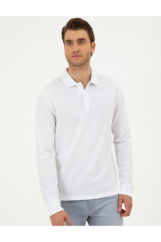 Pierre Cardin Erkek Beyaz Sweatshirt 50294438-vr013 Beyaz