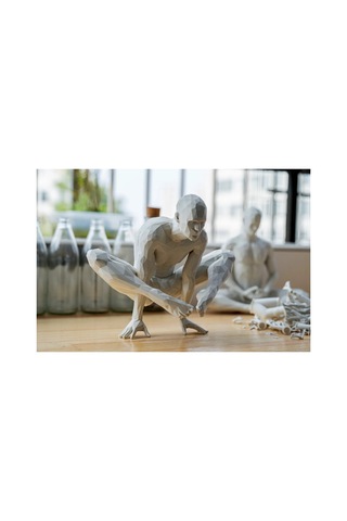Yoga/meditasyon Yapan İskandinav Tarzı Biblo Heykel Figür Dekor Dekorasyon Hediyelik Denge Ve Huzur 3