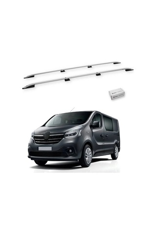 Turtle Mitsubishi Express X82 2020-2025 / Uzun Şasi Tavan Çıtası Crown Gri